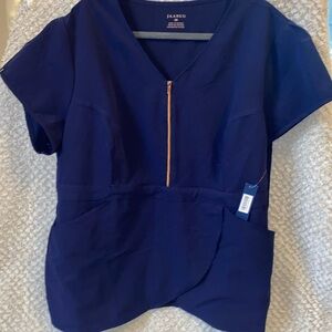 Jaanuu Navy women’s Tulip scrub top NWT size 3x